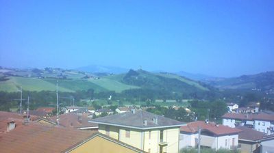 immagine della webcam nei dintorni di Misano Adriatico: webcam Montecalvo in Foglia