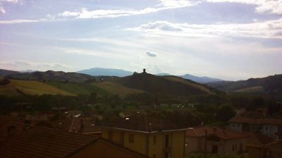 immagine della webcam nei dintorni di Portoverde: webcam Montecalvo in Foglia