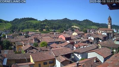 immagine della webcam nei dintorni di Benevello: webcam Corneliano d'Alba