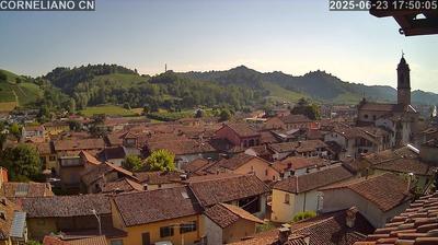 immagine della webcam nei dintorni di Costigliole d'Asti: webcam Corneliano d'Alba