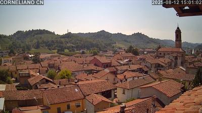 immagine della webcam nei dintorni di Costigliole d'Asti: webcam Corneliano d'Alba