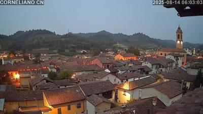 immagine della webcam nei dintorni di Cervere: webcam Corneliano d'Alba