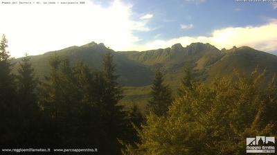 immagine della webcam nei dintorni di Capanne di Sillano: webcam Cerreto Laghi