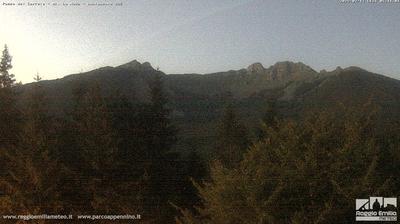 immagine della webcam nei dintorni di Febbio: webcam Cerreto Laghi