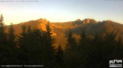 immagine della webcam nei dintorni di Castelnovo ne' Monti: webcam Cerreto Laghi