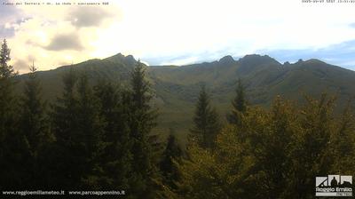 immagine della webcam nei dintorni di Castiglione di Garfagnana: webcam Cerreto Laghi