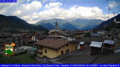 immagine della webcam nei dintorni di Valbondione: webcam Cima Bianca