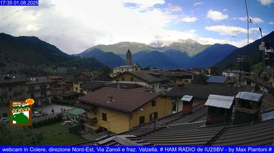 immagine della webcam nei dintorni di Clusone: webcam Cima Bianca