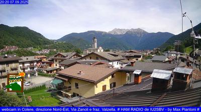 immagine della webcam nei dintorni di Dorga: webcam Cima Bianca
