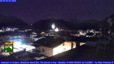 immagine della webcam nei dintorni di Rifugio Calvi Laghi Gemelli: webcam Colere