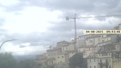 immagine della webcam nei dintorni di Fonte Cerreto: webcam Ofena