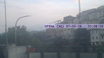 immagine della webcam nei dintorni di Sant'Eusanio Forconese: webcam Ofena