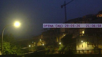 immagine della webcam nei dintorni di Castiglione Messer Raimondo: webcam Ofena