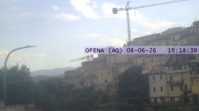 immagine della webcam nei dintorni di Campo Imperatore: webcam Ofena