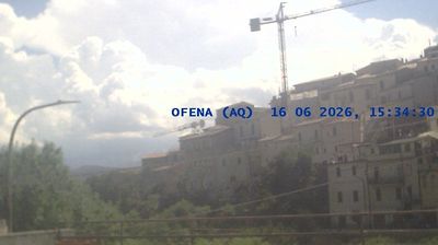immagine della webcam nei dintorni di Prati di Tivo: webcam Ofena
