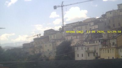 immagine della webcam nei dintorni di Rocca di Mezzo: webcam Ofena