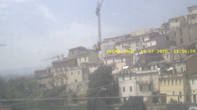 immagine della webcam nei dintorni di Fano Adriano: webcam Ofena