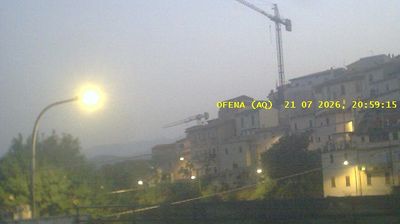 immagine della webcam nei dintorni di Carpineto della Nora: webcam Ofena