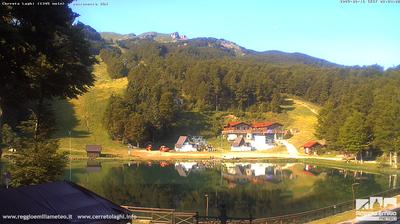 immagine della webcam nei dintorni di Castelnovo ne' Monti: webcam Cerreto Laghi