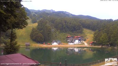 immagine della webcam nei dintorni di Castelnovo ne' Monti: webcam Cerreto Laghi