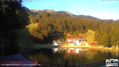 immagine della webcam nei dintorni di Castelnovo ne' Monti: webcam Cerreto Laghi