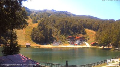 immagine della webcam nei dintorni di Castelnovo ne' Monti: webcam Cerreto Laghi