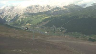 Preview delle webcam di Livigno: Carosello 3000 - Polvere - Park