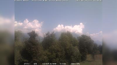 immagine della webcam nei dintorni di Lago Santa Croce (alto): webcam Limana
