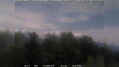 immagine della webcam nei dintorni di Lago Santa Croce (alto): webcam Limana