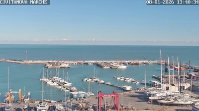 immagine della webcam nei dintorni di Porto San Giorgio: webcam Civitanova Marche