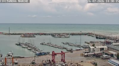 immagine della webcam nei dintorni di Porto San Giorgio: webcam Civitanova Marche
