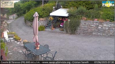 immagine della webcam nei dintorni di Tabiano Terme: webcam Terenzo