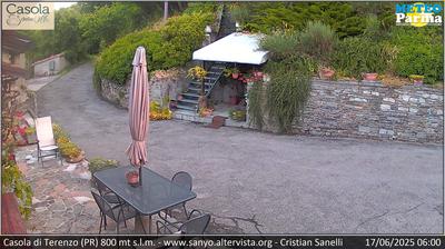 immagine della webcam nei dintorni di Tizzano Val Parma: webcam Terenzo