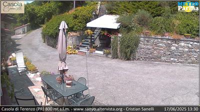 immagine della webcam nei dintorni di Parma Aeroporto: webcam Terenzo