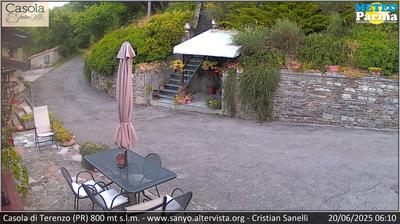 immagine della webcam nei dintorni di Parma Aeroporto: webcam Terenzo