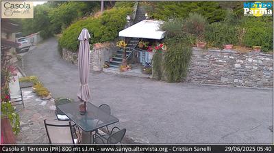 immagine della webcam nei dintorni di Salsomaggiore Terme: webcam Terenzo