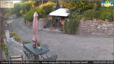 immagine della webcam nei dintorni di Salsomaggiore Terme: webcam Terenzo