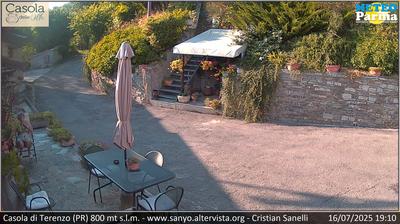 immagine della webcam nei dintorni di Calestano: webcam Terenzo