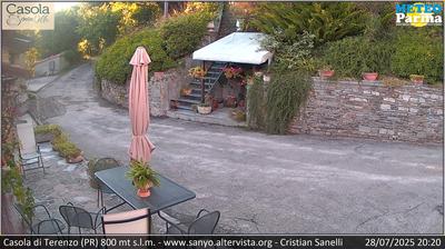 immagine della webcam nei dintorni di Fornovo di Taro: webcam Terenzo