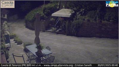 immagine della webcam nei dintorni di Fornovo di Taro: webcam Terenzo