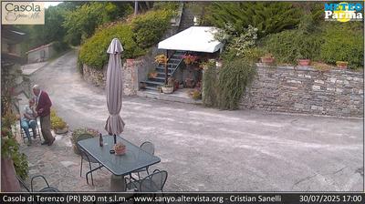 immagine della webcam nei dintorni di Fornovo di Taro: webcam Terenzo