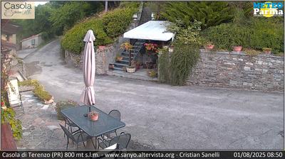 immagine della webcam nei dintorni di Fornovo di Taro: webcam Terenzo