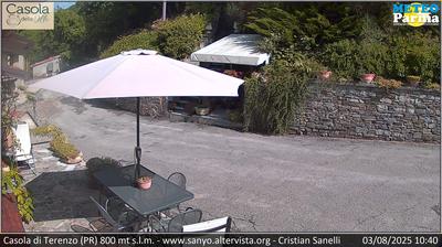 immagine della webcam nei dintorni di Borgo Val di Taro: webcam Terenzo