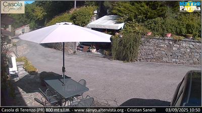 immagine della webcam nei dintorni di Calestano: webcam Terenzo