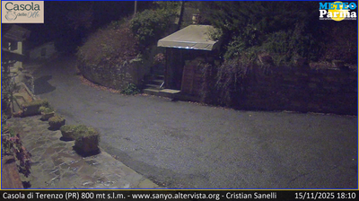 immagine della webcam nei dintorni di Salsomaggiore Terme: webcam Terenzo