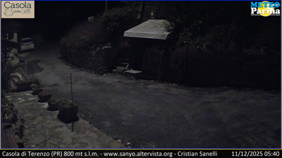 immagine della webcam nei dintorni di Felino: webcam Terenzo