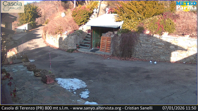 immagine della webcam nei dintorni di Varano de' Melegari: webcam Terenzo