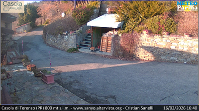 immagine della webcam nei dintorni di Salsomaggiore Terme: webcam Terenzo
