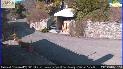 immagine della webcam nei dintorni di Fornovo di Taro: webcam Terenzo