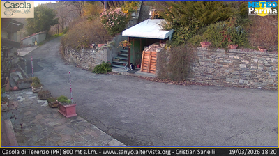 immagine della webcam nei dintorni di Fornovo di Taro: webcam Terenzo